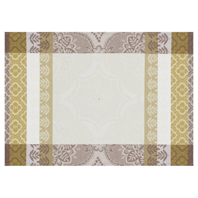 SET of 4 COATED PLACEMATS 21*14.80 inches BASTIDE AMANDE