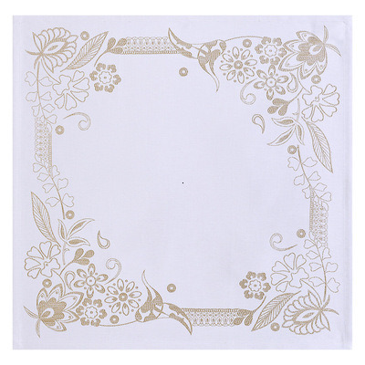 SET of 4 NAPKINS 22,6*22,6 inches HAUTE COUTURE