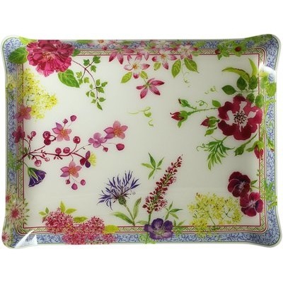 Serving Tray sm MILLE FLEURS - 14.43* 11.04 inches