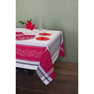 TABLECLOTH OLIVIA RED YELLOW