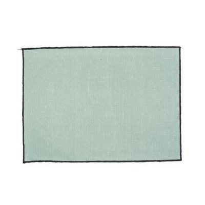 BORGO CELADON PLACEMAT COATED 13.7* 18.7 inches ( for 6 Pieces )